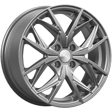 SKAD Асти-gr 16x6.5" 4x100мм DIA 60.1мм ET 41мм графит / Графитовый