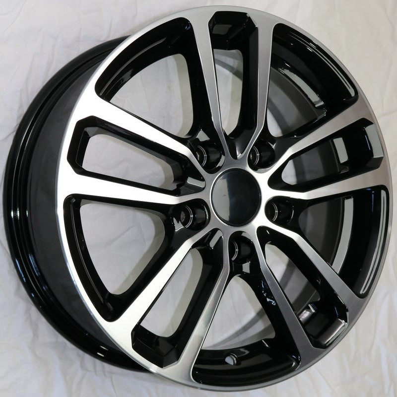 Carwel Донты-ab 209 15x6" 5x112мм DIA 57.1мм ET 47мм AB / Черный с алмазной проточкой