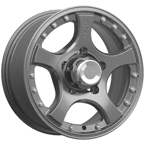 SKAD Титан-gr 16x7" 5x139,7мм DIA 109.7мм ET 20мм графит / Графитовый