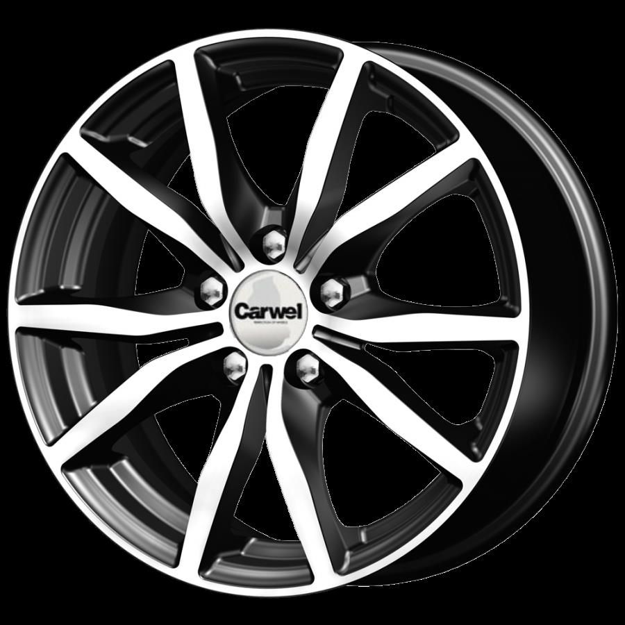 Carwel Бекан 57(126) 15x6.5" 5x114,3мм DIA 67.1мм ET 35мм SB / Насыщенный серебристый металлик
