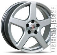 Alcasta M62 15x6" 4x98мм DIA 58.6мм ET 35мм Black