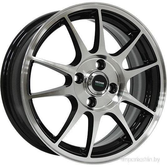 Megami MGM-5 15x6" 5x114.3мм DIA 67.1мм ET 38мм BKF