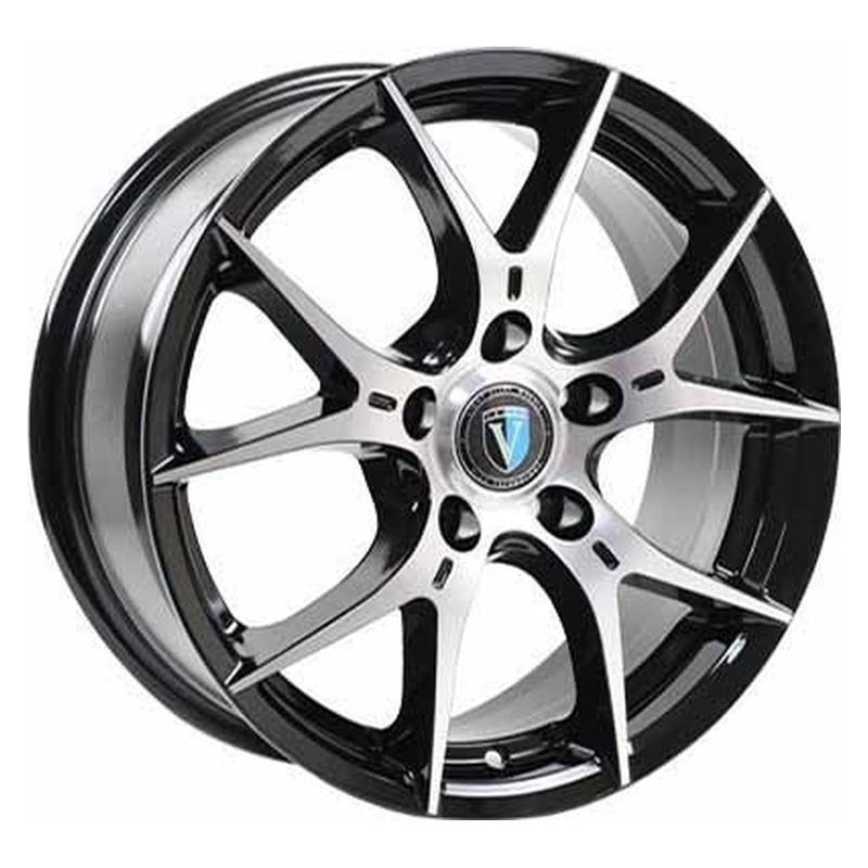 Venti 1617-bd 16x6.5" 5x110мм DIA 63.4мм ET 43мм BD / Черный с полировкой