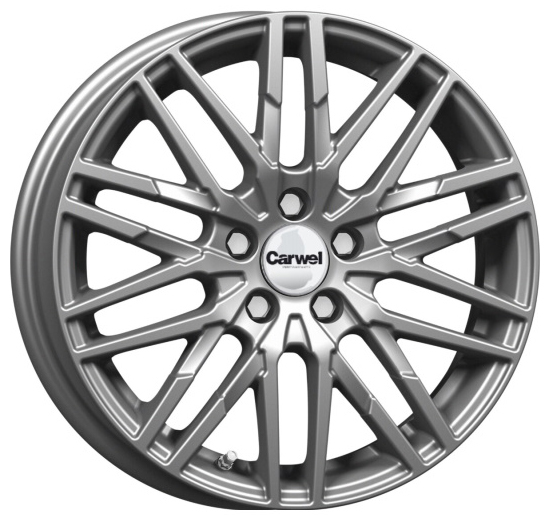 Carwel Кобра 229 16x6" 5x112мм DIA 57.1мм ET 48мм SB / Насыщенный серебристый металлик