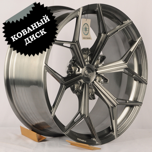 Anzoo VIP-F07 20x9.0" 6x139.7 DIA 106.1мм ET 15мм Brush Black