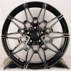 Powcan Y1027 18x8.0" 5x120мм DIA 72.6мм ET 27мм BKF black clear (MB-B)