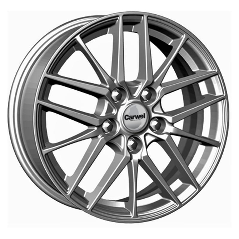 Carwel Лача-gr 16x6.5" 5x108мм DIA 63.35мм ET 50мм GR / Графитовый металлик