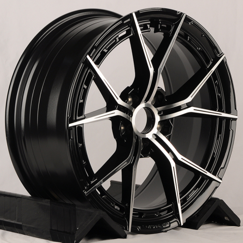 KoKo Kuture FF579 18x8.0" 5x108мм DIA 73.1мм ET 38мм Gloss Black Face