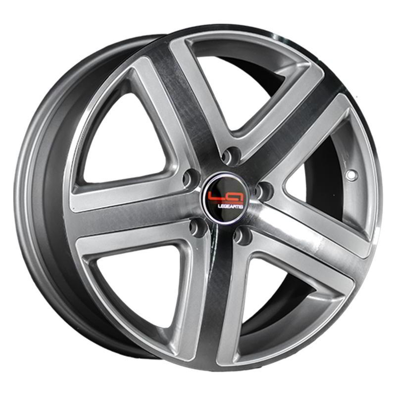 Volkswagen VV1-ms 17x7.5" 5x130мм DIA 71.6мм ET 50мм FSF / Серебристый с полировкой