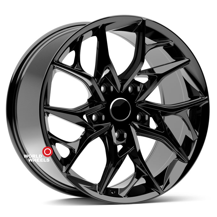 JStreet DX 800 R20 20x10" 5x150мм DIA 110.2мм ET 45мм Black (FB)