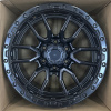 IWheel FBX109-7 17x9.0" 6x139.7 DIA 110.1мм ET 0мм Matt Black (конус)