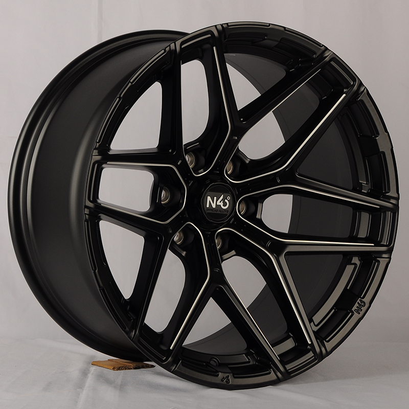 Makstton N40-FF-FK07RK 18x8.5" 6x139.7 D100.1 ET-6 Matte Black