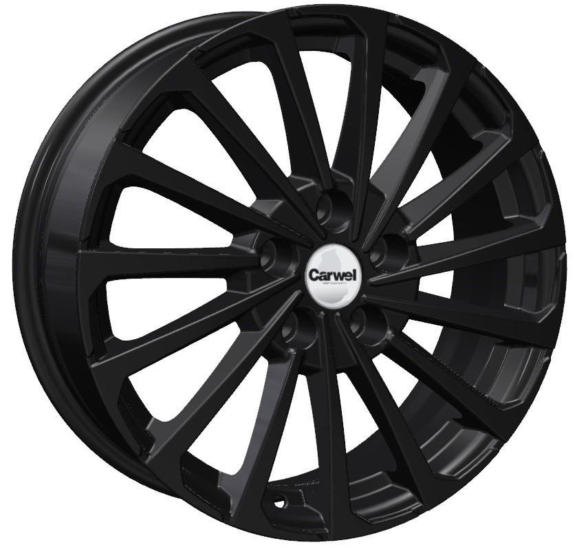 Carwel Кагра-bl 1721 (Coolray / X50) 17x6.5" 5x114,3мм DIA 54.1мм ET 45мм BL / Чёрный