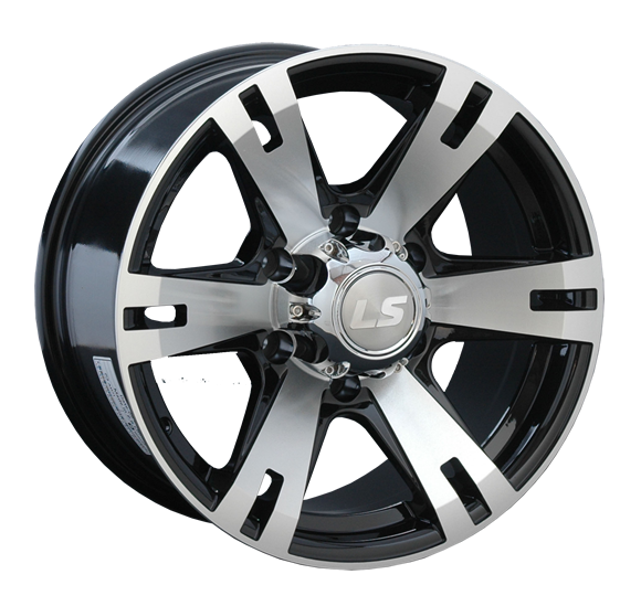 LS LS182 17x8" 6х139.7мм DIA 106.1мм ET 25мм BKF
