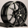Powcan BK5601 19x8.0" 5x120мм DIA 72.6мм ET 30мм BKF Black Clear