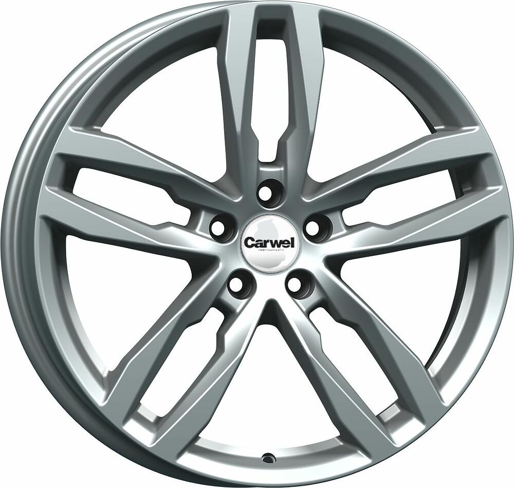 Carwel Зильс 220 (Genesis GV60)  19x8" 5x114,3мм DIA 67.1мм ET 50мм SB / Насыщенный серебристый металлик