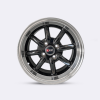 13" 4*98 7.0 ET-7 58.45 ANZ-8136 Black ML