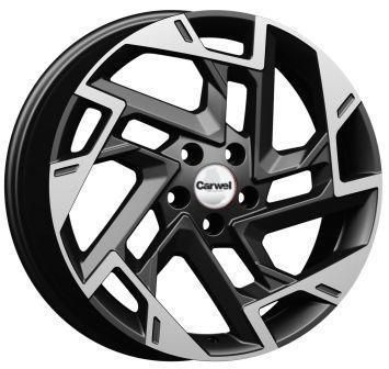 Carwel Кедон-ab 270 (RAV4) 19x7.5" 5x114,3мм DIA 60.1мм ET 40мм AB / Черный с полировкой