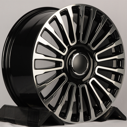 Anzoo REW018-8 18x8.0" 5x112мм DIA 66.5мм ET 35мм Black Machine Face