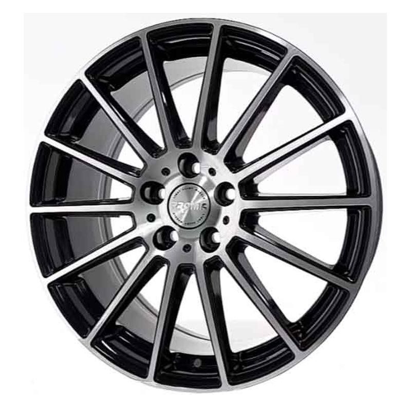 PROMA Круиз-mb 18x7.5" 5x112мм DIA 66.6мм ET 46мм алмаз / Чёрный с алмазной проточкой