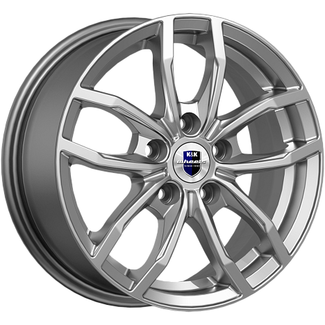 K&K KC1048-dpl Фрост 15x6.5" 5x112мм DIA 57.1мм ET 43мм дарк платинум / Тёмно-графитовый