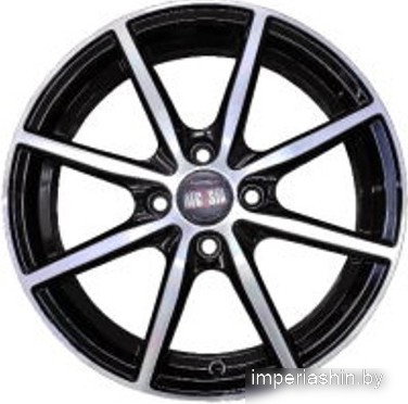 Alcasta M63 15x6" 4x100мм DIA 54.1мм ET 46мм BKF