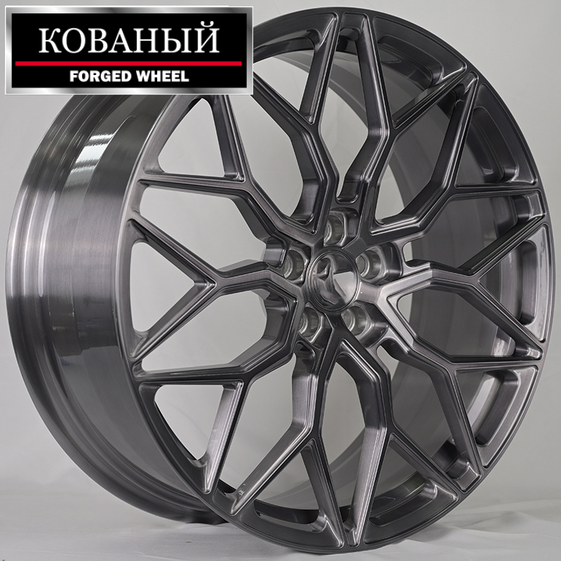 KoKo Kuture YH6006 21x8.5" 5x108мм DIA 63.4мм ET 45мм Brushed Grey