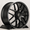 Powcan 3S5318 22x11.0" 5x112мм DIA 66.6мм ET 47мм Black Matt With Lip Polish задняя