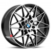 KoKo Kuture 666 OEM R19 19x9.5" 5x120мм DIA 72.6мм ET 40мм Black Machined (BP)