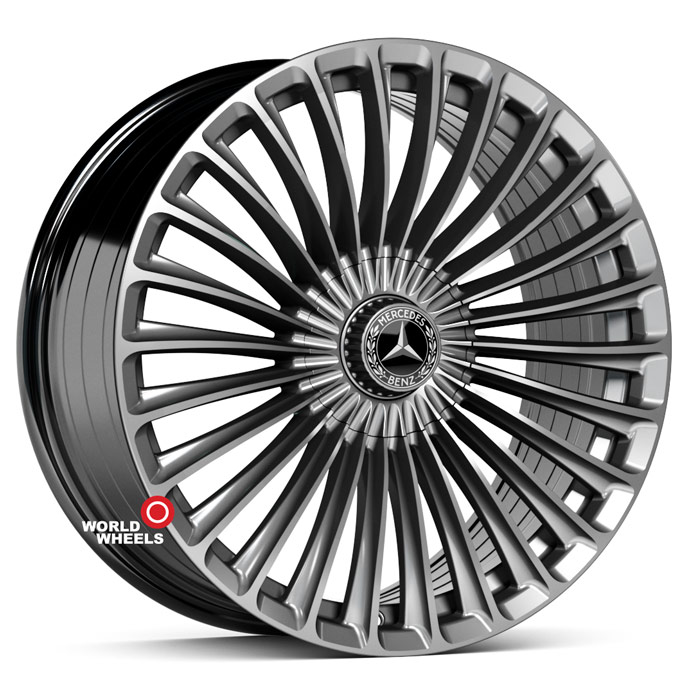 KoKo Kuture FF 260 OEM R18 18x8.5" 5x112мм DIA 66.6мм ET 43мм Hyper (HB)