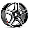 KoKo Kuture 274 OEM R20 20x9.5" 5x130мм DIA 84.1мм ET 45мм Black Machined (BP)