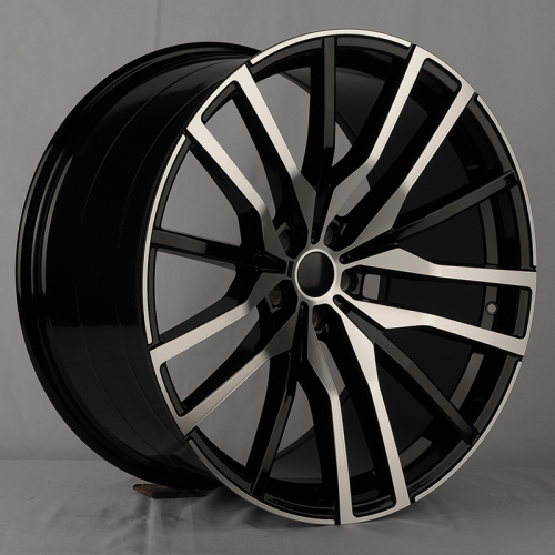 KoKo Kuture 0212 22x10.0" 5x112мм DIA 66.6мм ET 33мм BKF Black Clear