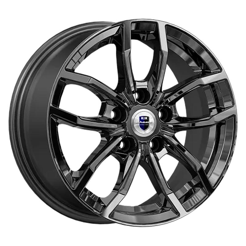 K&K KC1048-kv Фрост 15x6.5" 5x112мм DIA 57.1мм ET 50мм кварц / Тёмно-серый глянцевый
