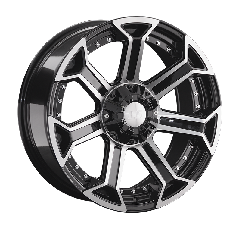 LS LS1293 20x9" 6х139.7мм DIA 106.1мм ET 20мм BKF