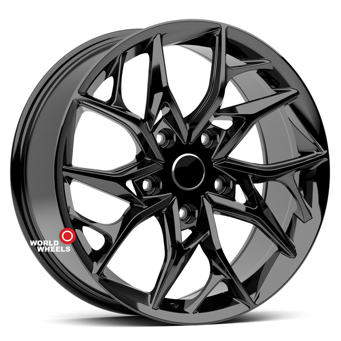 JStreet DX 800 R22 22x10" 5x150мм DIA 110.2мм ET 45мм Black (FB)