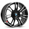 KoKo Kuture 706 OEM R19 19x8.5" 5x120мм DIA 72.6мм ET 30мм Black Machined (BP)