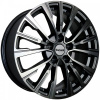 Carwel Базан-ab 1720 (Chery Tiggo 4/7 Pro) 17x7" 5x108мм DIA 60.1мм ET 33мм ABT / Черный с алмазной проточкой