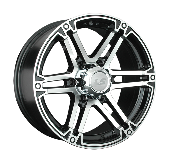 LS LS473 17x8" 6х139.7мм DIA 106.1мм ET 25мм BKF