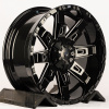 Powcan BK5261 18x9.0" 6x139.7 DIA 106.1мм ET 15мм BLK MIL