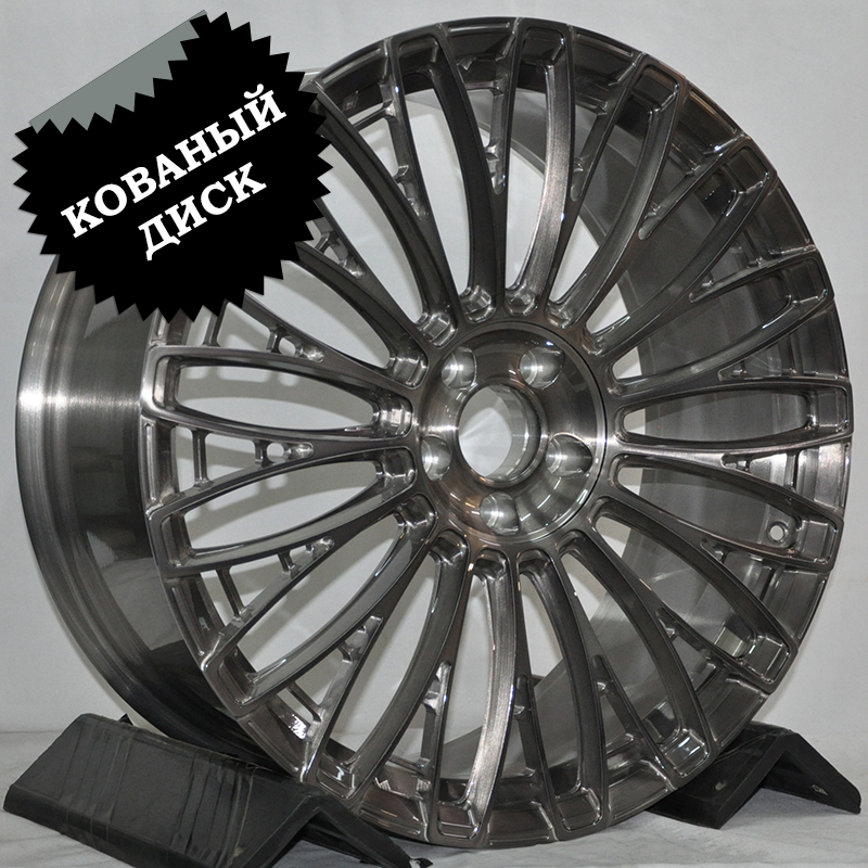 KoKo Kuture 067 22x9.5" 5x120мм DIA 72.6мм ET 42мм Seem like Brushed + Grey Coating