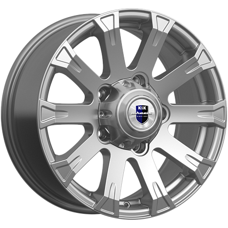 K&K KC601-dpl Байкал 16x7" 5x139,7мм DIA 95.3мм ET 35мм дарк платинум / Тёмно-графитовый