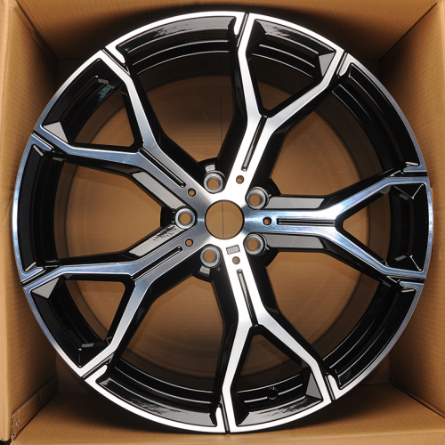 Anzoo H959D 21x10.5" 5x112мм DIA 66.6мм ET 43мм Black Machine Face