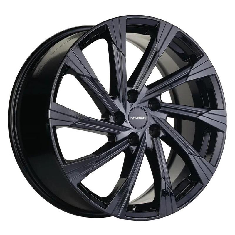 KHOMEN 1901-blf (Geely TUGELLA) 19x7.5" 5x108мм DIA 63.4мм ET 46мм BLF / Чёрный с полировкой