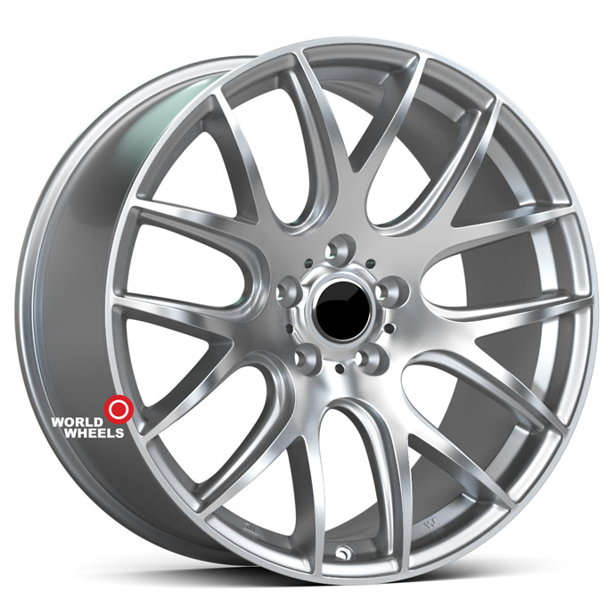 KoKo Kuture 511 OEM R20 20x8.5" 5x114.3мм DIA 73.1мм ET 35мм Silver Machined (SP)
