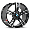 KoKo Kuture 437 OEM R19 19x8.5" 5x120мм DIA 72.6мм ET 30мм Black Machined (BP)