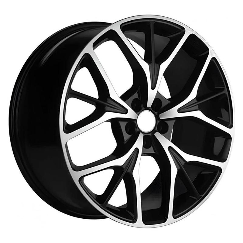 KHOMEN 2012-blf (Chery Tiggo 8 PRO) 20x8" 5x108мм DIA 60.1мм ET 43мм BLF / Чёрный с полировкой