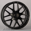 Powcan BK5318 21x8.5" 5x112мм DIA 66.6мм ET 40мм Black matt with Lip Polish передняя