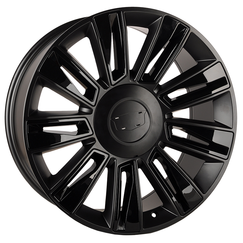 Luistone L1337 22x9.0" 6x139.7 DIA 78.1мм ET 31мм Black Matt Wheel-Gloss Black Decoration Strip