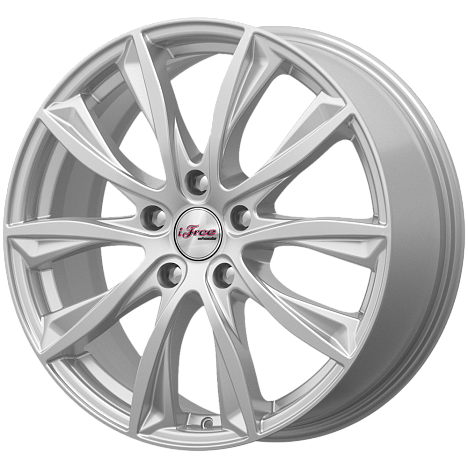 iFree KC684 Кazaнтип 18x7.5" 5x108мм DIA 67.1мм ET 49мм Нео-классик / Серебристый