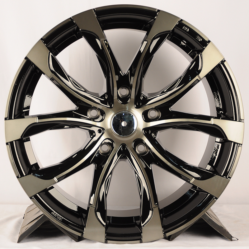 Luistone L1575 20x10.0" 5x150мм DIA 110.1мм ET 40мм Gloss Black + Black Clear Coat